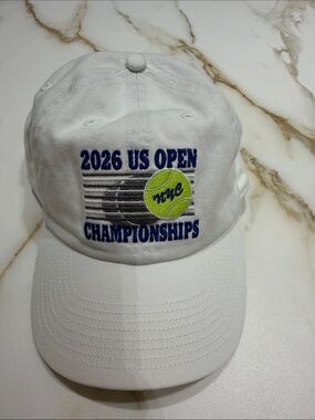 2026 US Open Championships White Baseball Cap